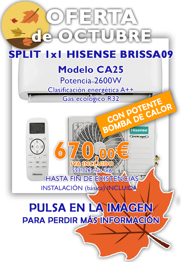 aire acondicionado economico con bomba de calor en madrid instalacion incluida