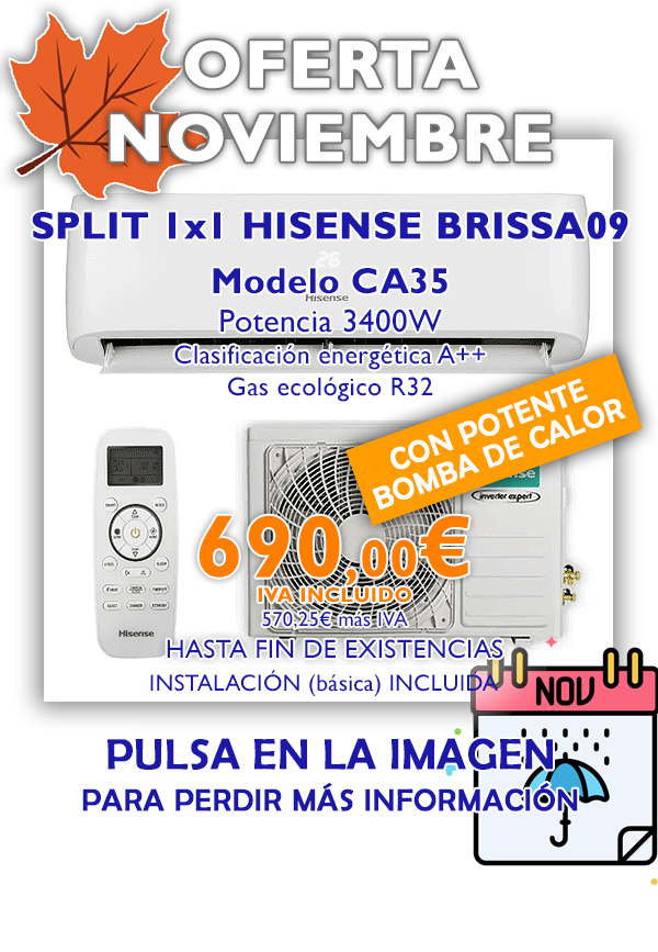 aire acondicionado economico con bomba de calor en madrid instalacion incluida