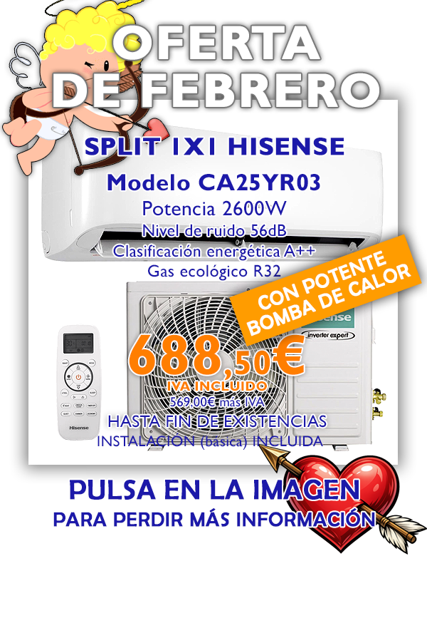 aire acondicionado economico con bomba de calor en madrid instalacion incluida